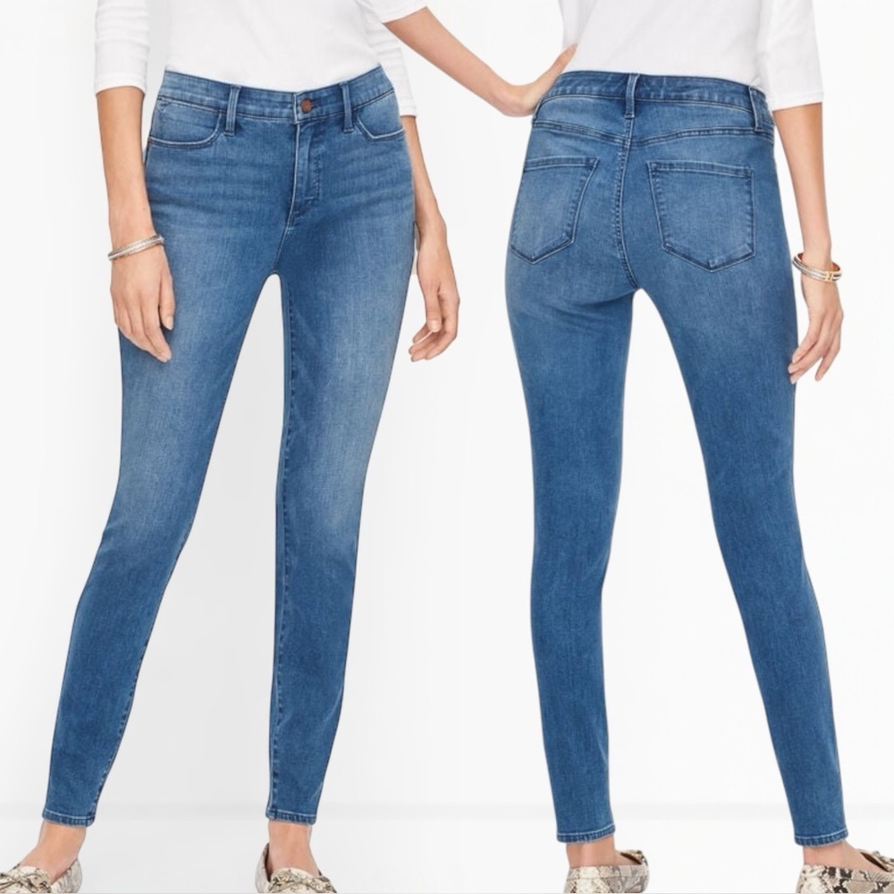 Talbots Flawless Size 4 Skinny High Waist Jegging Ankle Comfort Stretch Jeans
